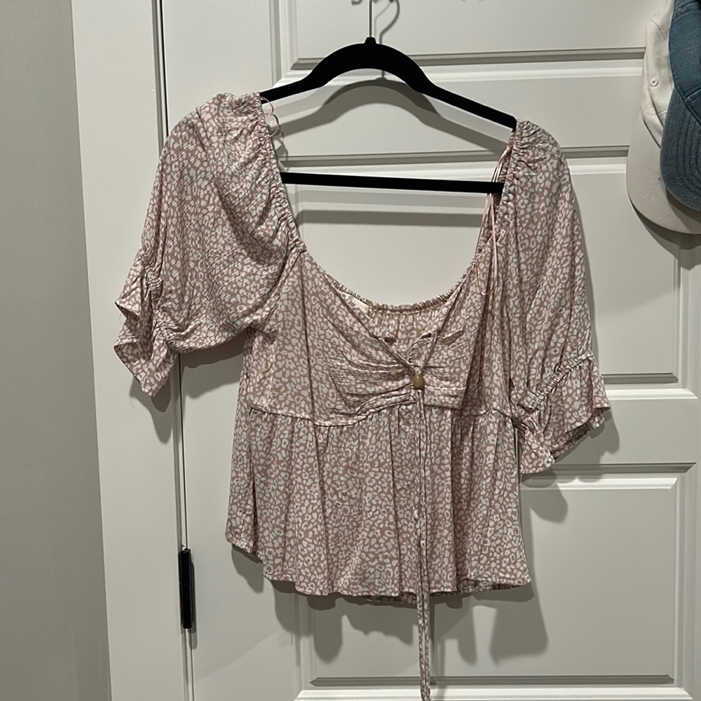 pink babydoll top from Tj Maxx
